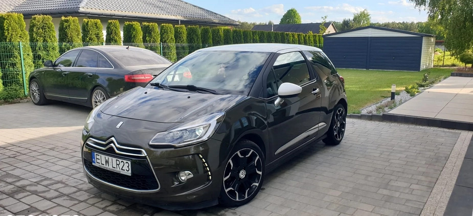 Citroen DS3 cena 27900 przebieg: 199800, rok produkcji 2014 z Koluszki małe 154